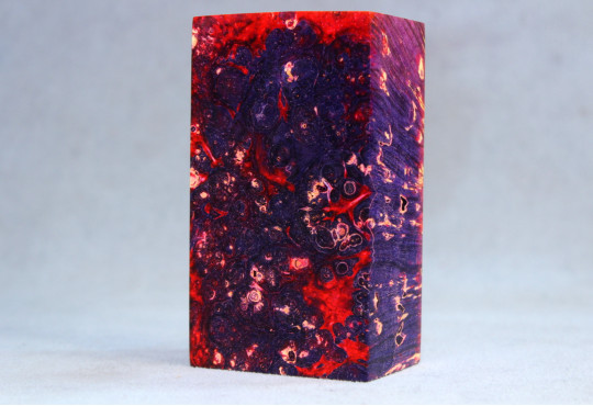 Stabilized Maple Burl Wood Mod Block